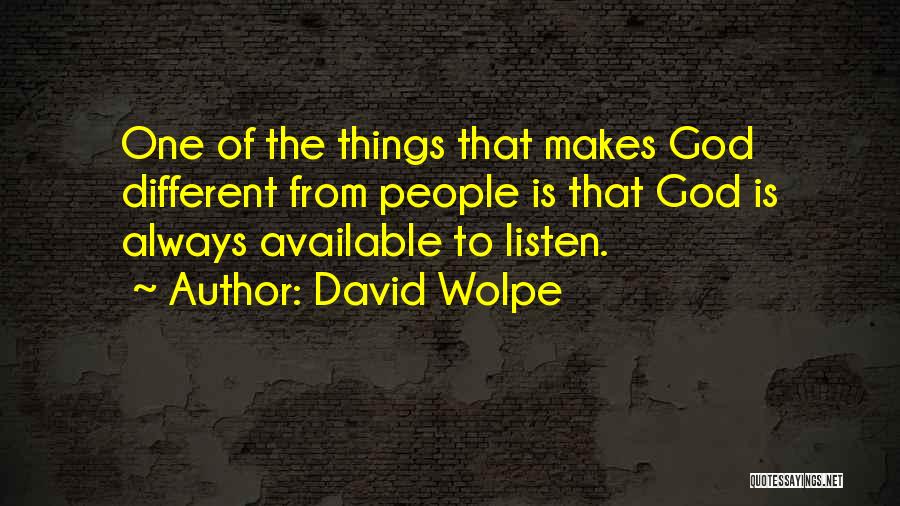 David Wolpe Quotes 790375