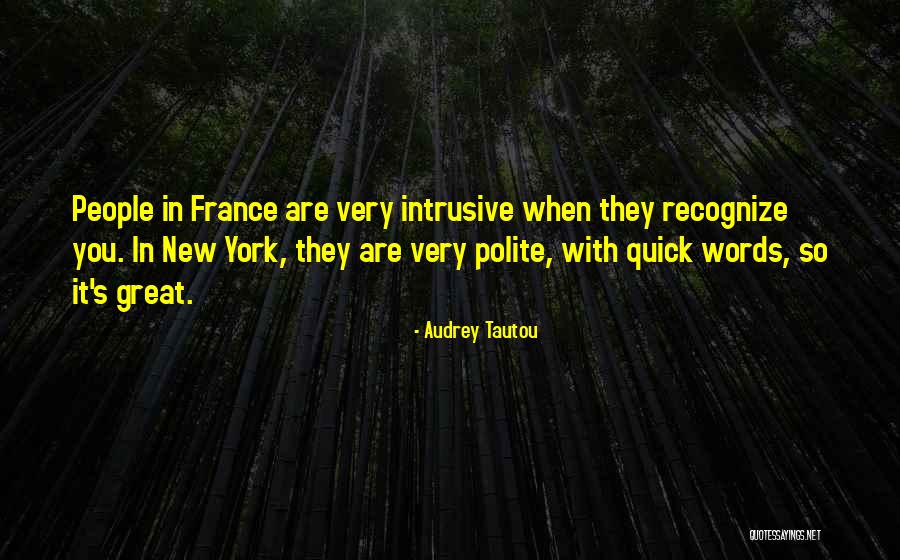 Davidic Harp Quotes By Audrey Tautou