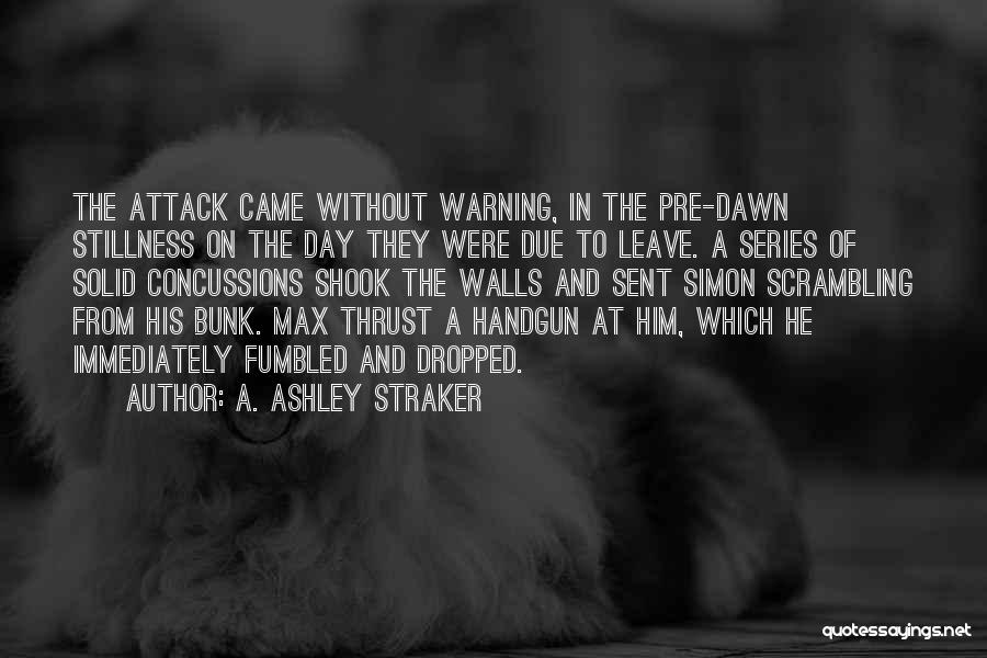 Dawn Of War 2 Quotes By A. Ashley Straker