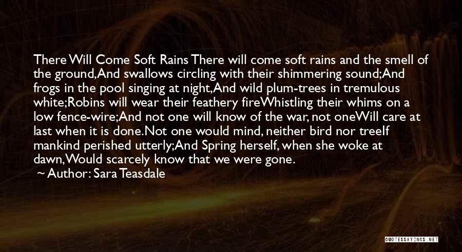 Dawn Of War Quotes By Sara Teasdale