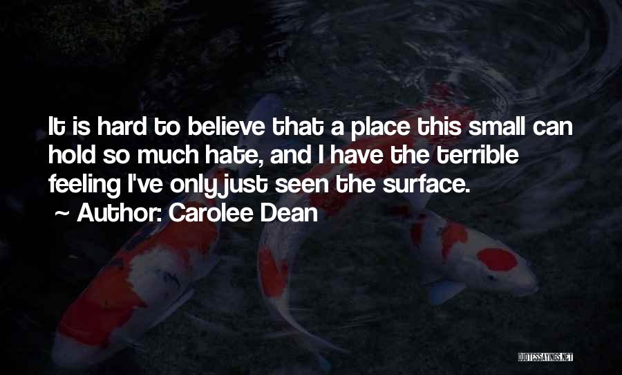 Dawson Quotes By Carolee Dean