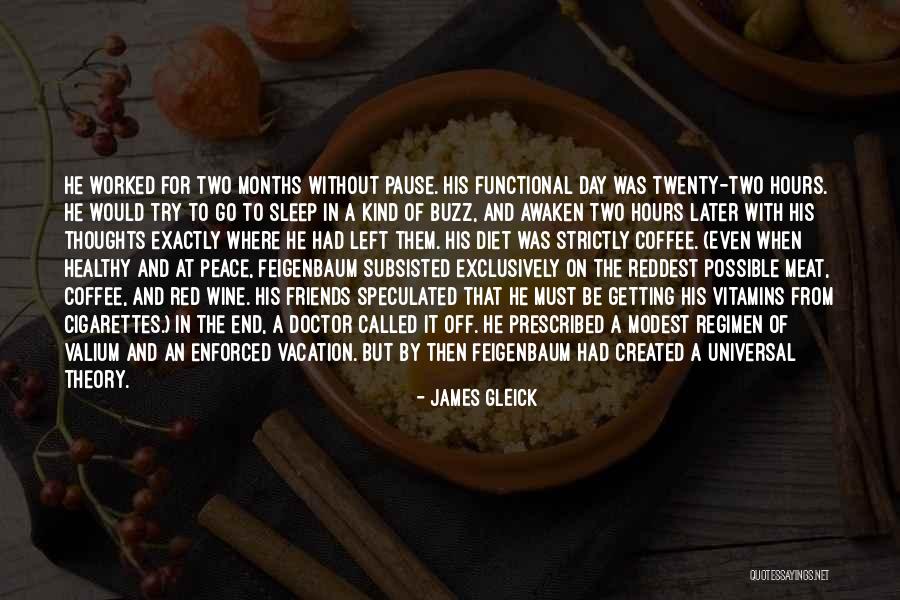 Day 1 Friends Quotes By James Gleick