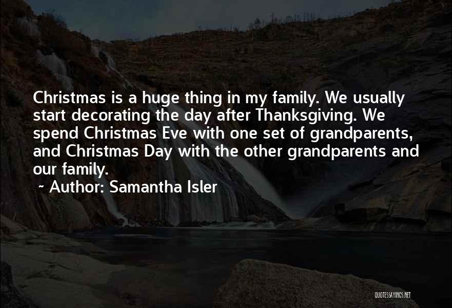 Day After Christmas Quotes By Samantha Isler