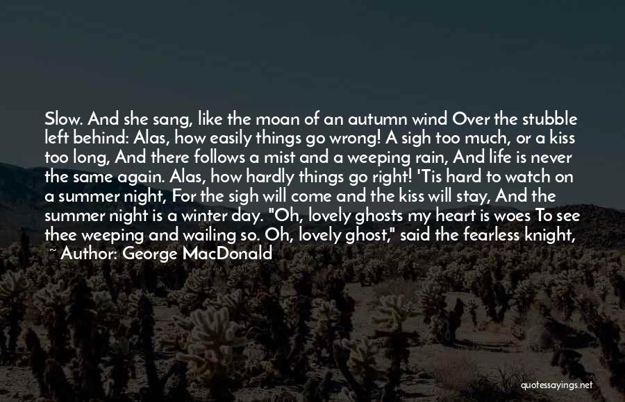 Day And Knight Quotes By George MacDonald