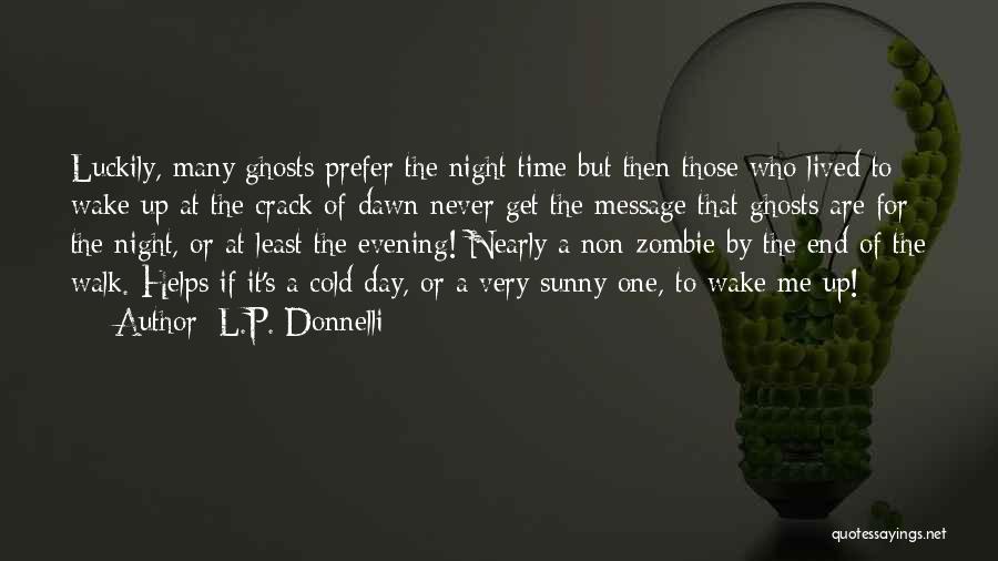 Day At A Time Quotes By L.P. Donnelli