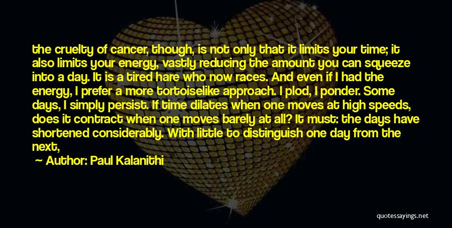 Day At The Races Quotes By Paul Kalanithi