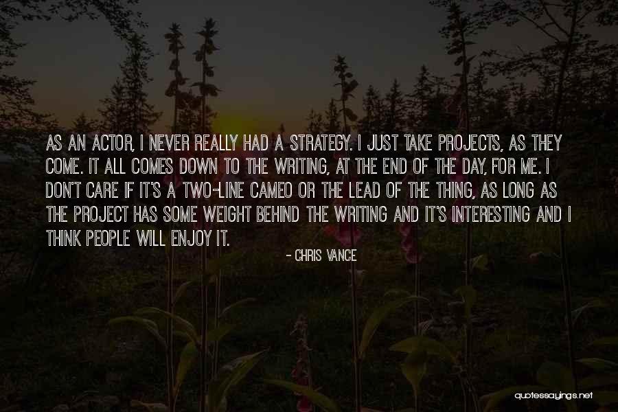 Day Care Quotes By Chris Vance Day Care Quotes By Chris Vance