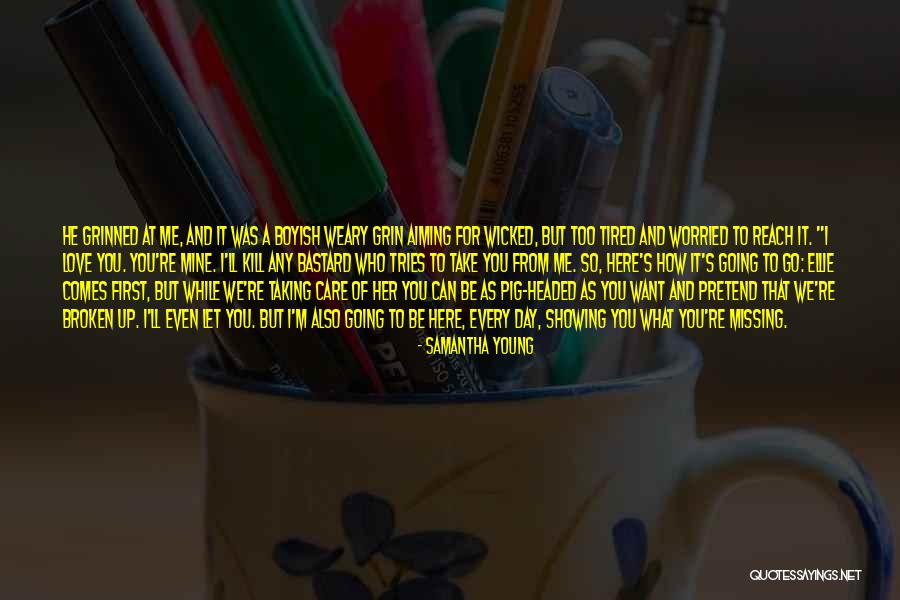 Day Care Quotes By Samantha Young Day Care Quotes By Samantha Young