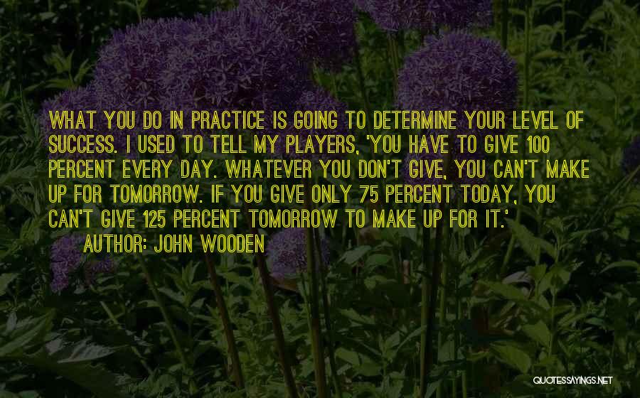 Day Day Quotes By John Wooden