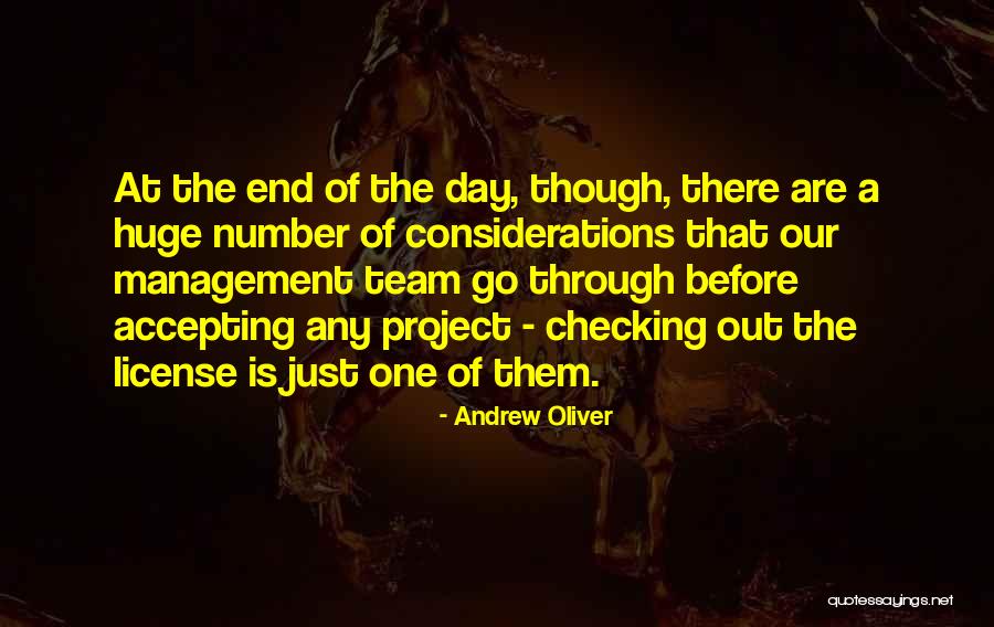 Day Has Come To An End Quotes By Andrew Oliver Day Has Come To An End Quotes By Andrew Oliver