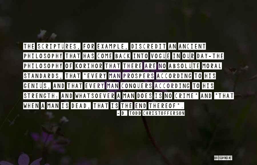 Day Has Come To An End Quotes By D. Todd Christofferson Day Has Come To An End Quotes By D. Todd Christofferson