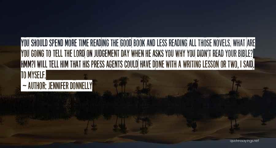 Day Of Judgement Bible Quotes By Jennifer Donnelly