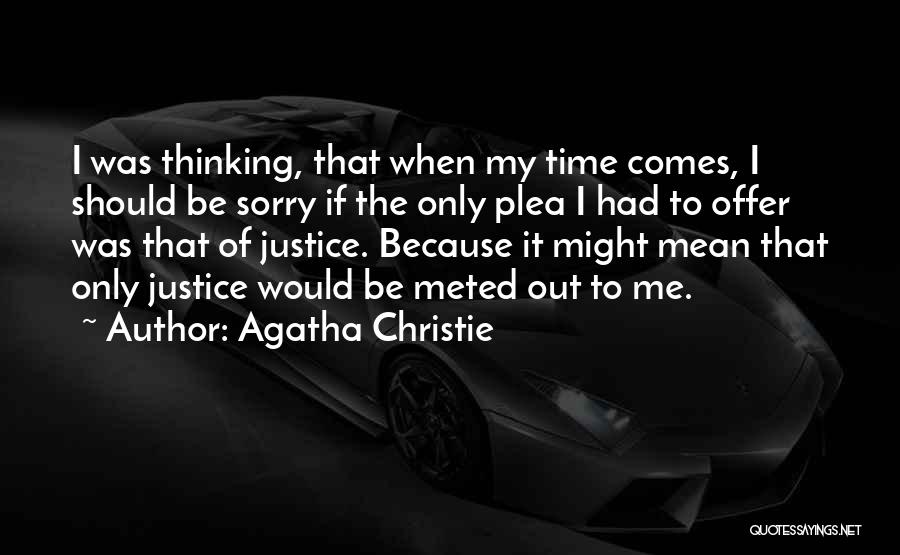 Day Of Judgement Quotes By Agatha Christie