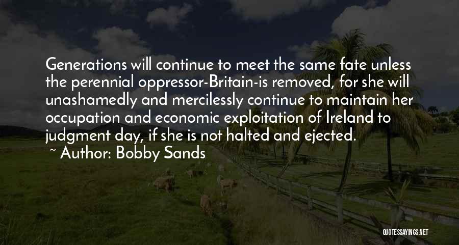 Day Of Judgment Quotes By Bobby Sands