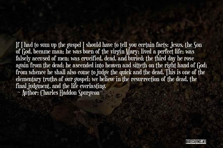 Day Of Judgment Quotes By Charles Haddon Spurgeon