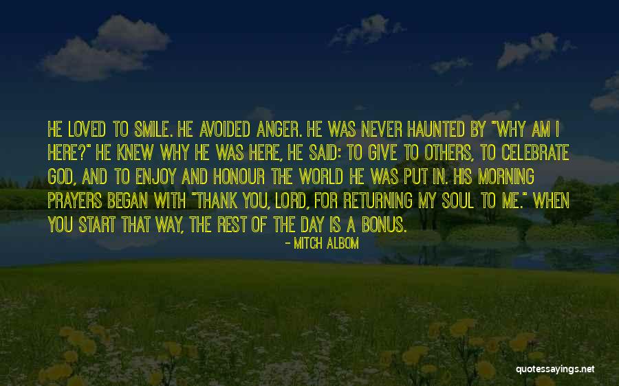 Day Of Rest Quotes By Mitch Albom