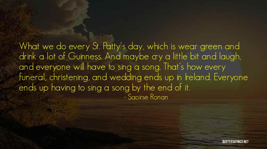 Day Of The Wedding Quotes By Saoirse Ronan Day Of The Wedding Quotes By Saoirse Ronan