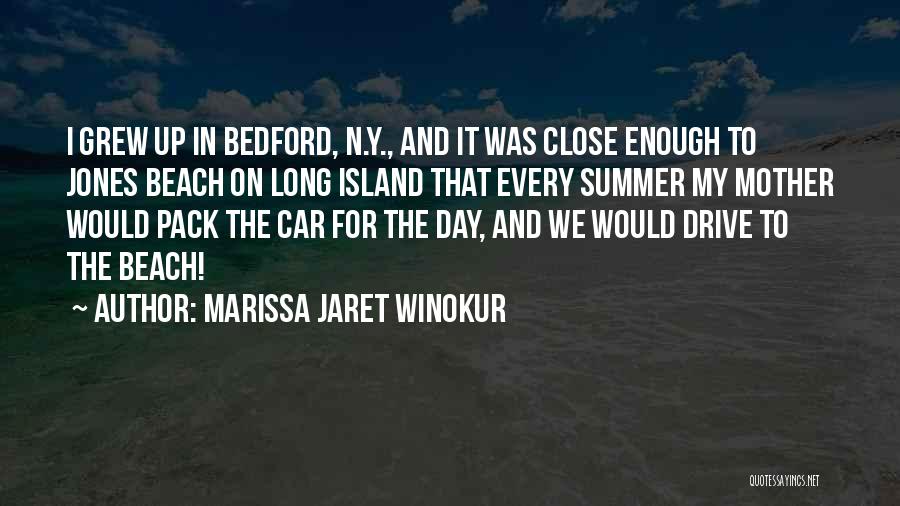 Day Off At The Beach Quotes By Marissa Jaret Winokur