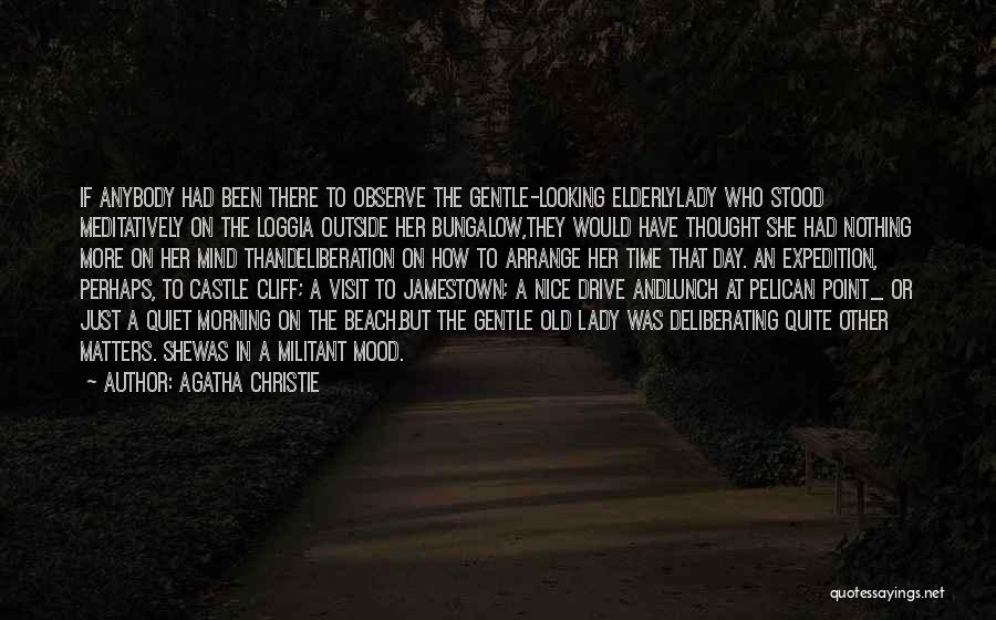 Day On The Beach Quotes By Agatha Christie