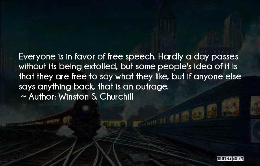 Day Passes Quotes By Winston S. Churchill