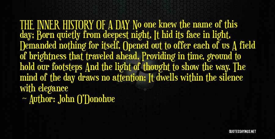 Day To Night Quotes By John O'Donohue