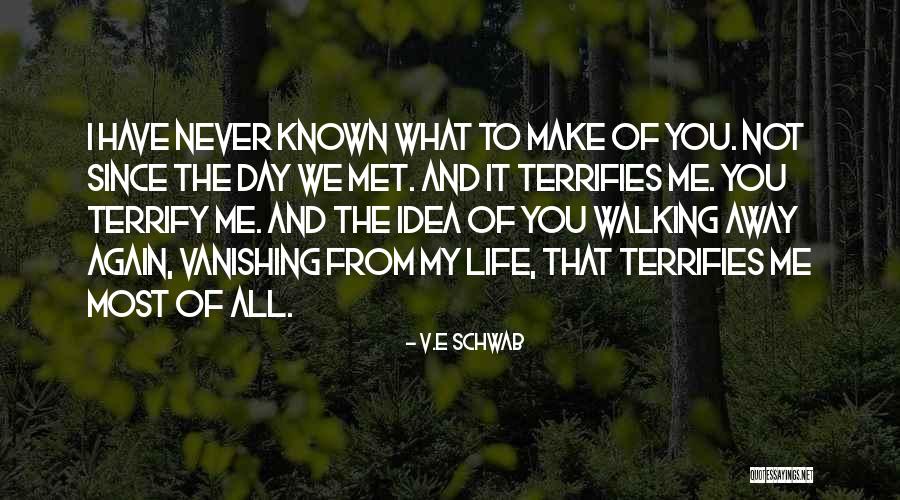 Day We Met Quotes By V.E Schwab Day We Met Quotes By V.E Schwab
