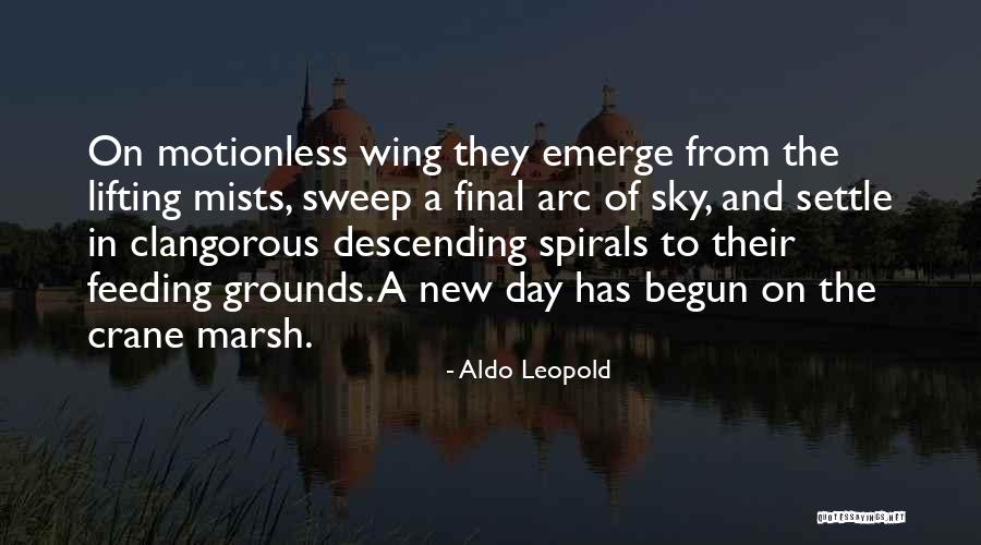 Day Wing Quotes By Aldo Leopold