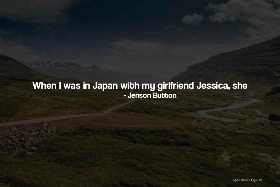 Day With Girlfriend Quotes By Jenson Button Day With Girlfriend Quotes By Jenson Button