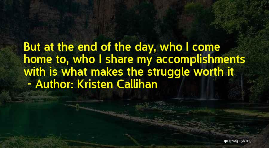 Day With My Love Quotes By Kristen Callihan