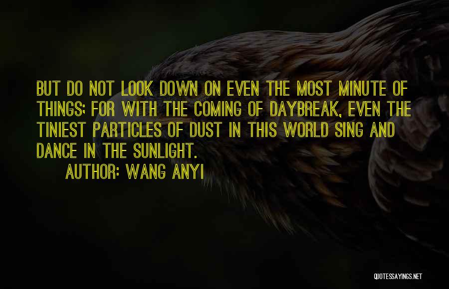 Daybreak Quotes By Wang Anyi