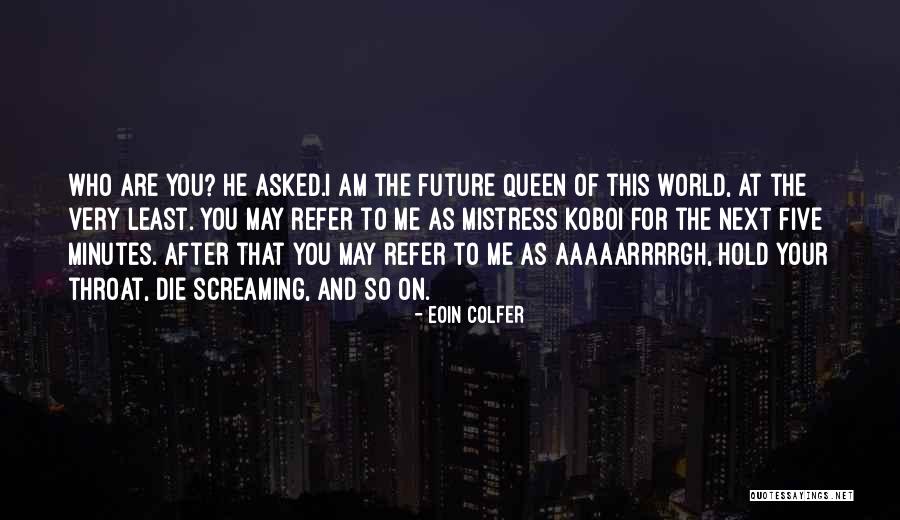 Dayenne Guthrie Quotes By Eoin Colfer Dayenne Guthrie Quotes By Eoin Colfer