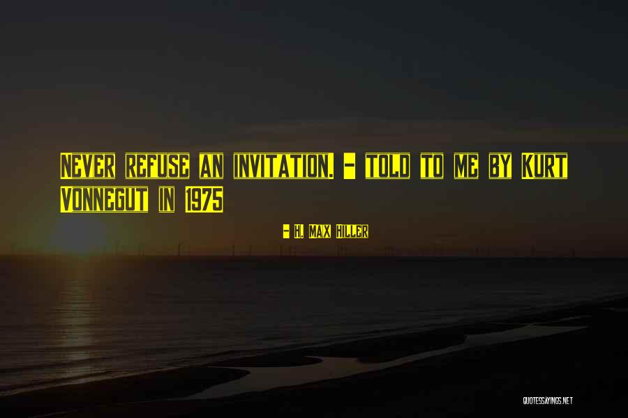 Days After Ovulation Quotes By H. Max Hiller Days After Ovulation Quotes By H. Max Hiller