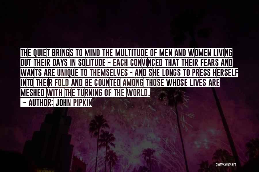 Days Are Counted Quotes By John Pipkin