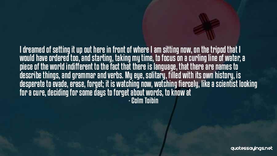 Days Are Filled Quotes By Colm Toibin Days Are Filled Quotes By Colm Toibin