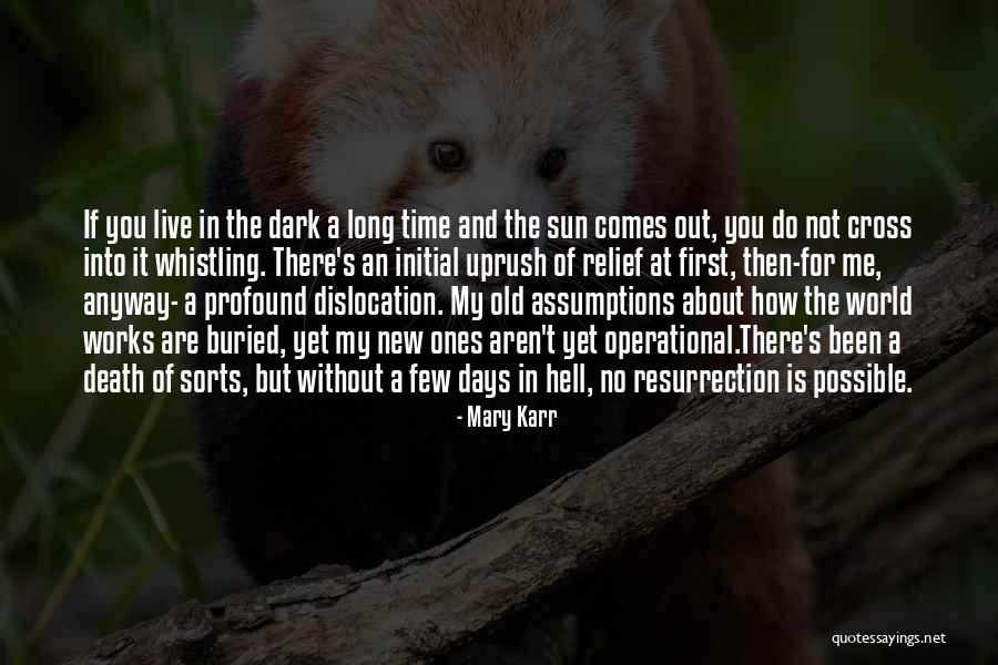 Days Are Long Quotes By Mary Karr Days Are Long Quotes By Mary Karr