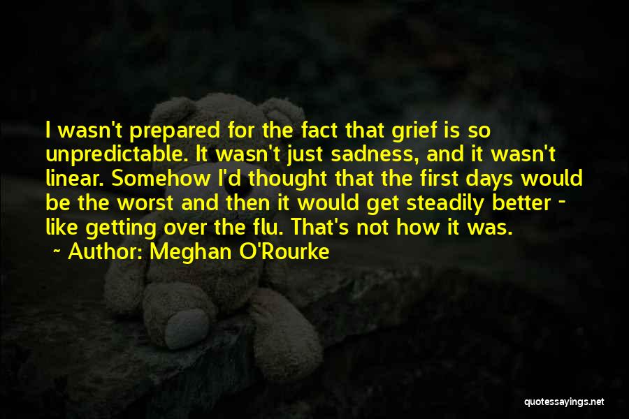 Days Getting Better Quotes By Meghan O'Rourke