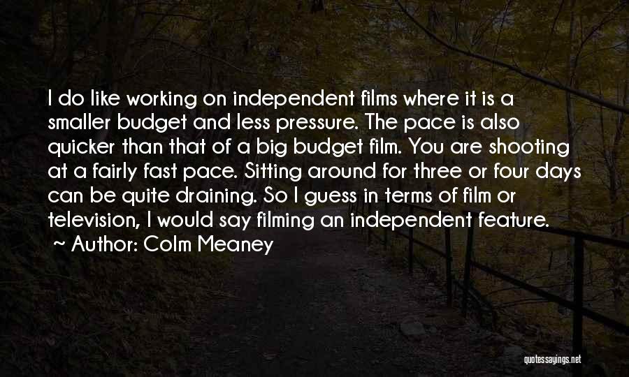 Days Going Fast Quotes By Colm Meaney