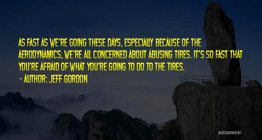 Days Going Fast Quotes By Jeff Gordon