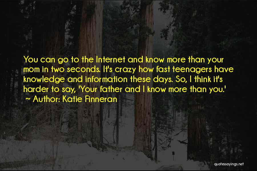 Days Going Fast Quotes By Katie Finneran