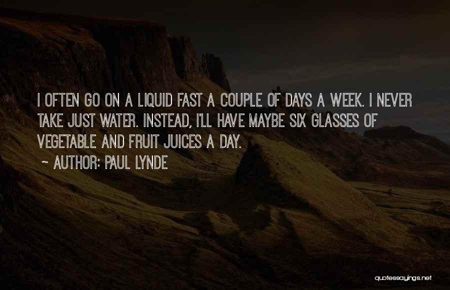 Days Going Fast Quotes By Paul Lynde