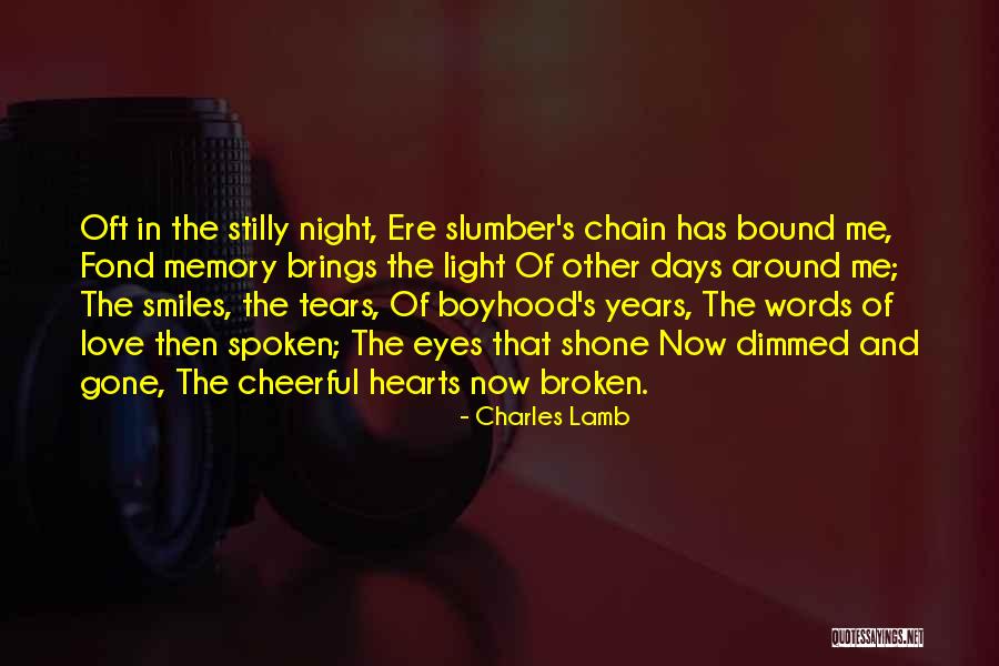 Days Gone Quotes By Charles Lamb Days Gone Quotes By Charles Lamb