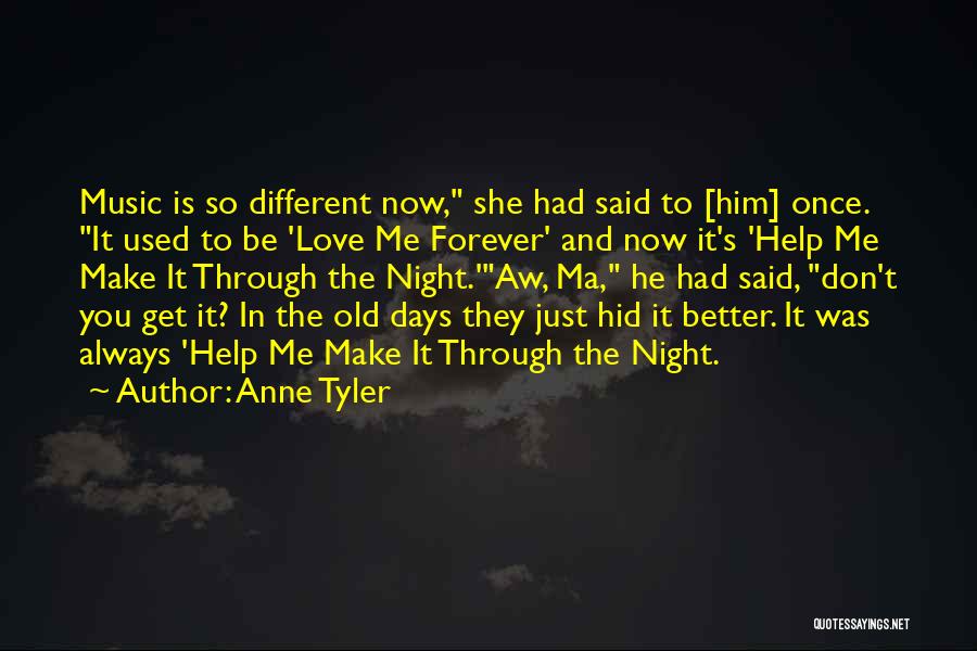 Days In Love Quotes By Anne Tyler