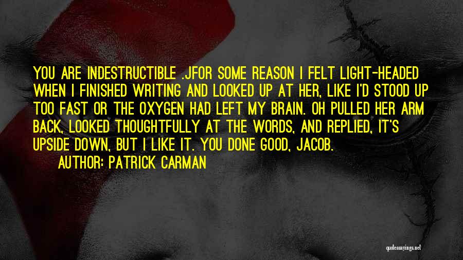 Days Left Quotes By Patrick Carman