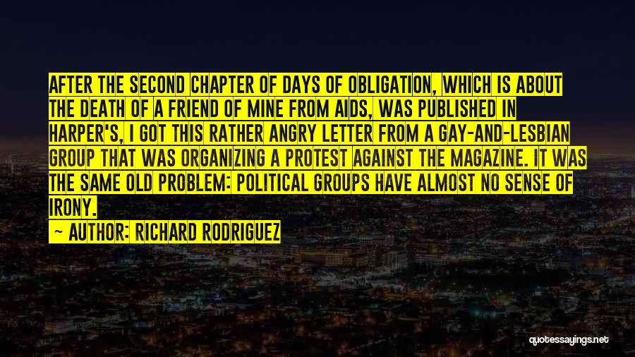 Days Of Obligation Quotes By Richard Rodriguez