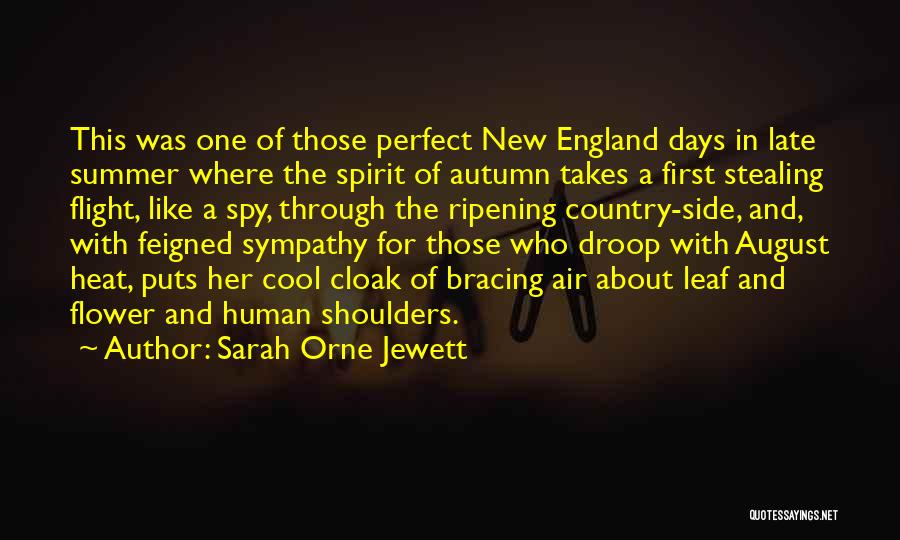 Days Of Summer Quotes By Sarah Orne Jewett