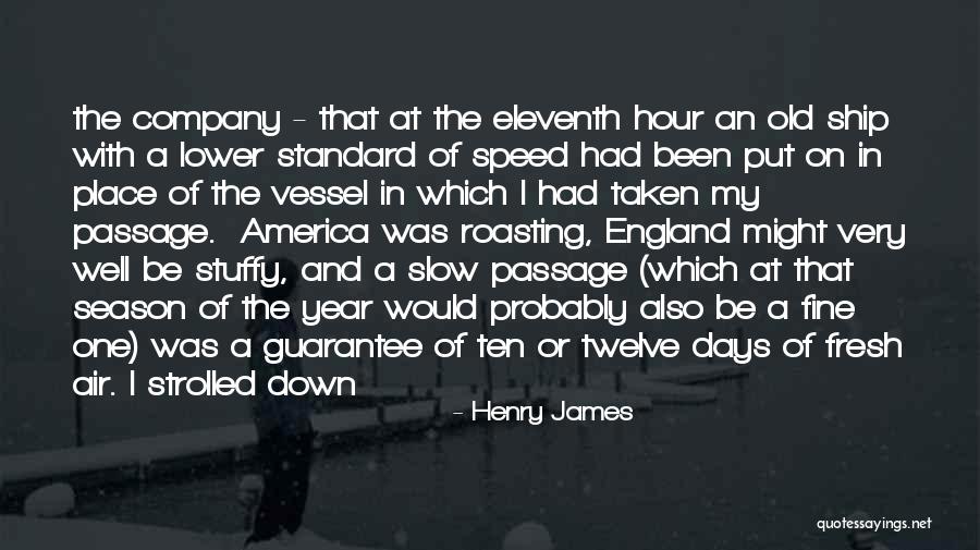 Days Of The Year Quotes By Henry James Days Of The Year Quotes By Henry James