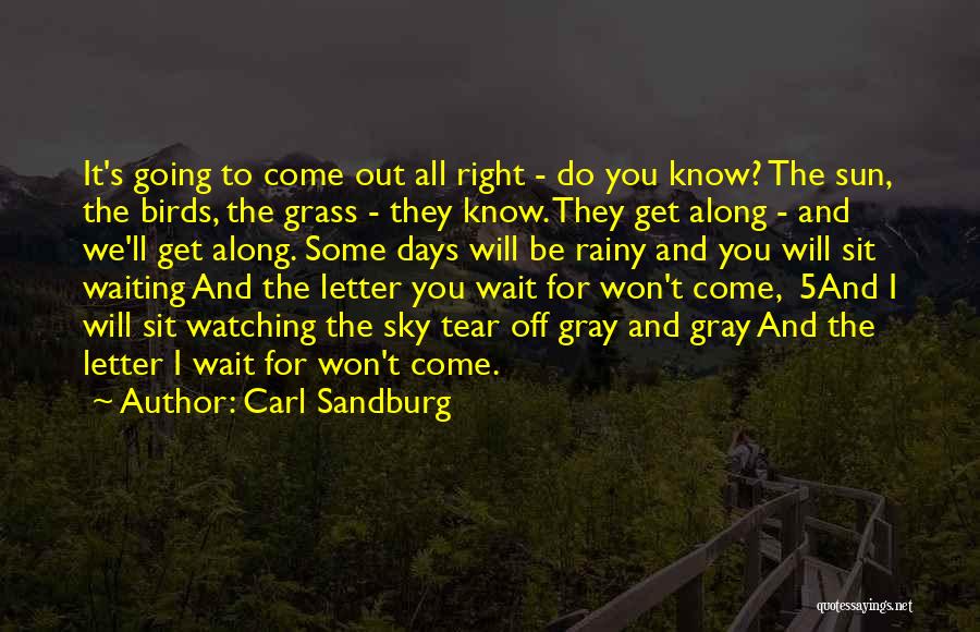 Days Off Quotes By Carl Sandburg