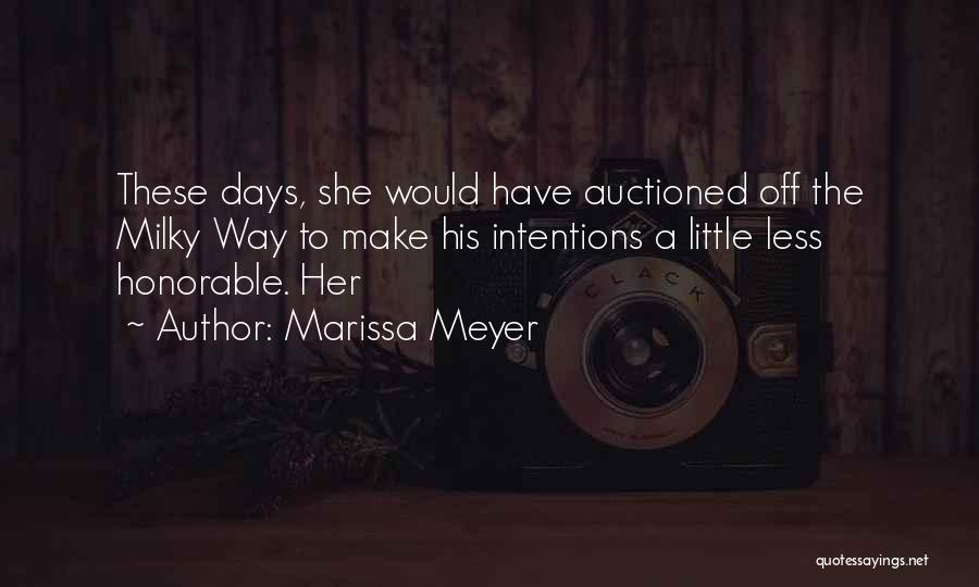 Days Off Quotes By Marissa Meyer