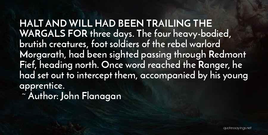 Days Passing Quotes By John Flanagan