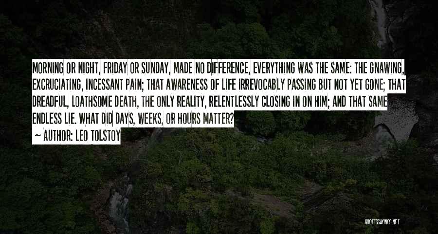 Days Passing Quotes By Leo Tolstoy